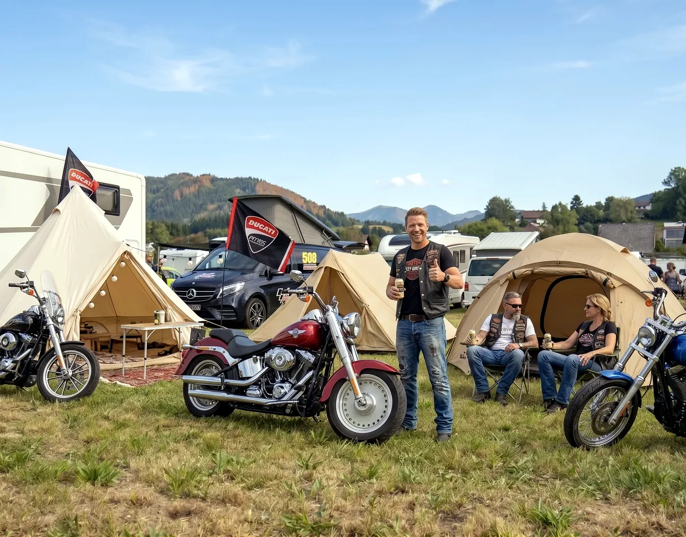 Auch für Biker-Crews