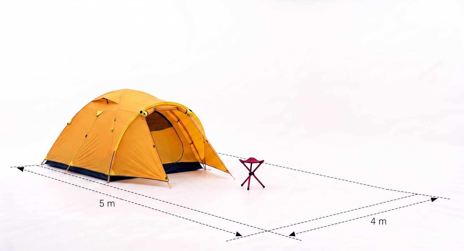 Stellplatz-Kategorie MINI — Fläche und Fahrzeug